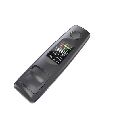 qualidade Breath Alcohol Tester Safety LCD Display USB Rechargeable Alcohol Detector Driver Handheld Breathalyzer Breath Alcohol Tester fábrica